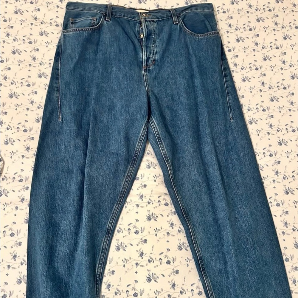 Favorite Daughter Relaxed Blue Jeans